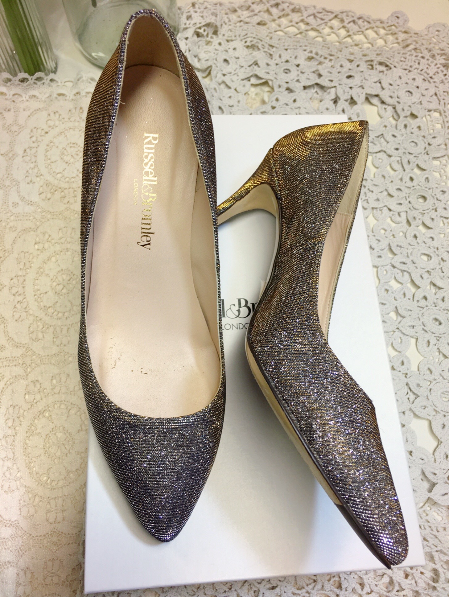 Russell & Bromley heels - Flutterby's Boutique