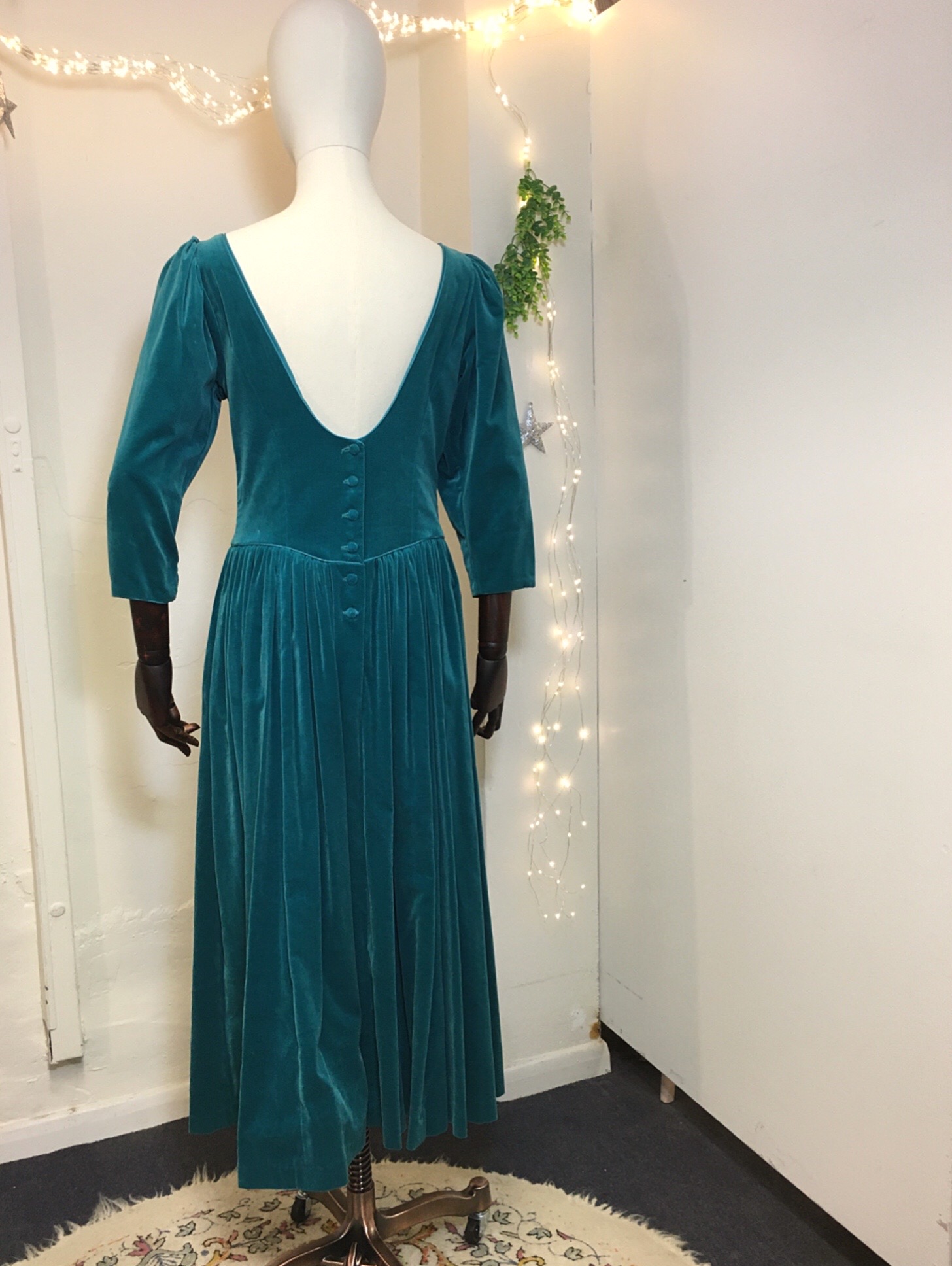 Laura Ashley velvet dress | Flutterby's Boutique